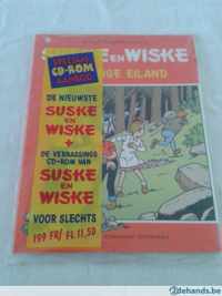 Suske en Wiske 262 enge eiland en cdrom