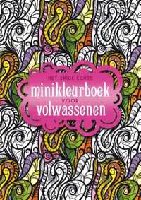 Het enige echte minikleurboek voor volwassenen