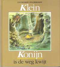 Klein konijn. is de weg kwijt