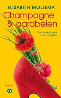 Champagne en aardbeien