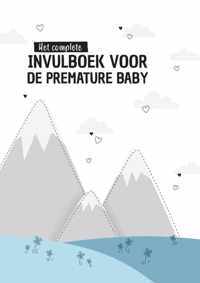 Het complete invulboek voor de premature baby - blauw - Kleine Twinkeltjes