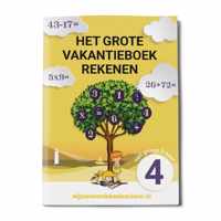 Het Grote Vakantieboek Rekenen - van groep 3 naar groep 4