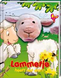 Handpopboek - Lammetje heeft het warm