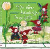 De vier kaboutertjes in de lente - Marianne Busser, Ron Schröder - Hardcover (9789048825240)