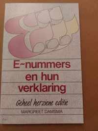 E-nummers en hun verklaring