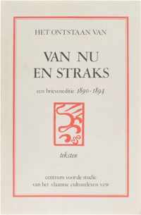 Het ontstaan van "Van Nu en Straks" - een brieveneditie 1890-1894 - teksten