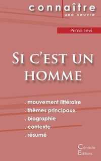 Fiche de lecture Si c'est un homme de Primo Levi (Analyse litteraire de reference et resume complet)