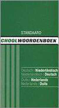 Standaard schoolwoordenboek deutsch-niederländisch, niederländisch-deutsch