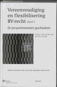 1 Vereenvoudiging en flexibilisering BV-recht