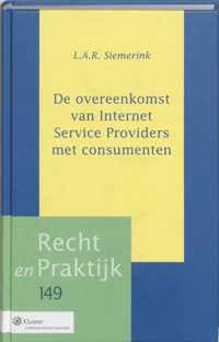 De overeenkomst van Internet Service Providers met consument