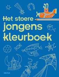 Het stoere jongens kleurboek