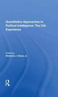 Quantitative Approaches To Political Intelligence