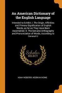 An American Dictionary of the English Language