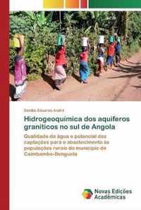 Hidrogeoquimica dos aquiferos graniticos no sul de Angola