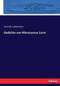 Gedichte von Hieronymus Lorm