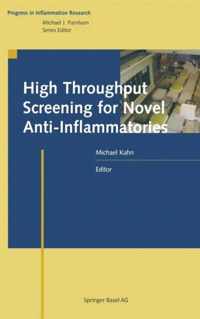 High Throughput Screening for Novel Anti-Inflammatories