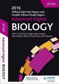 Advanced Higher Biology 2016-17 SQA Past Papers with Answers