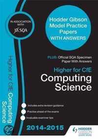 SQA Specimen Paper 2014 Higher for CFE Computing Science & Hodder Gibson Model Papers