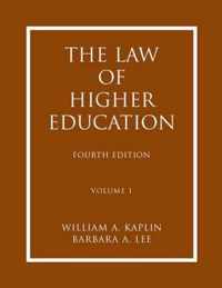 The Law of Higher Education