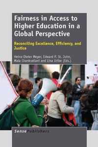 Fairness in Access to Higher Education in a Global Perspective