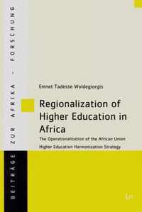 Regionalization of Higher Education in Africa, 73