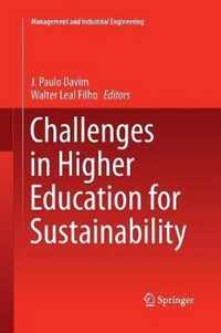 Challenges in Higher Education for Sustainability