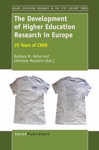 The Development of Higher Education Research in Europe