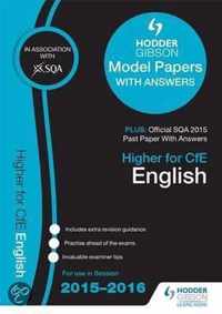 Higher English 2015/16 SQA Specimen, Past and Hodder Gibson Model Papers