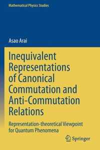 Inequivalent Representations of Canonical Commutation and Anti Commutation Relat