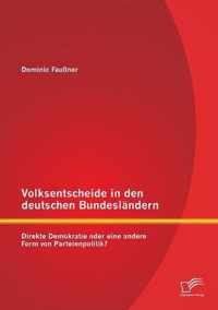 Volksentscheide in den deutschen Bundeslandern