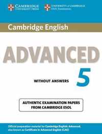 Cambridge English Advanced 5 Student'S Book Without Answers