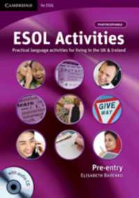 ESOL Activities Pre-entry with Audio CD