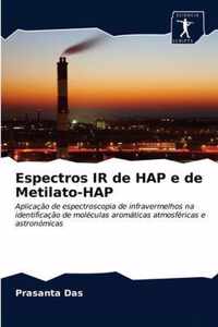 Espectros IR de HAP e de Metilato-HAP