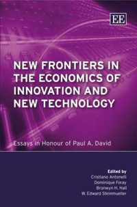 New Frontiers in the Economics of Innovation and New Technology