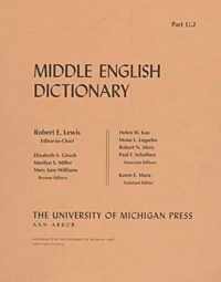 Middle English Dictionary