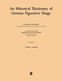 An Historical Dictionary of German Figurative Usage, Fascicle 53