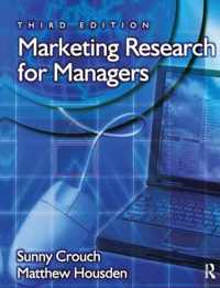 Marketing Research for Managers