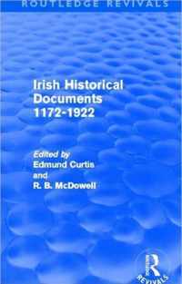 Irish Historical Documents, 1172-1972 (Routledge Revivals)