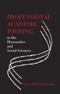 Professional Academic Writing In The Humanities And Social Sciences