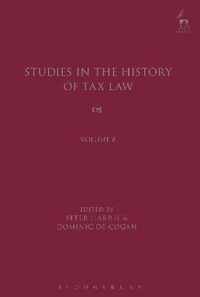 Studies in the History of Tax Law, Volume 8