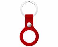 Hoco Protective Leather Keychain for Airtag - Rood