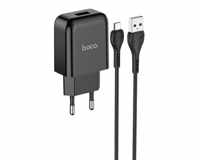 Hoco Vigour Travel Charger Set Micro USB - Zwart