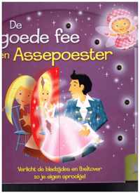 De goede fee en Assepoester boek/ verlicht de bladzijdes hardcover