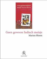 Geen gewoon Indisch meisje (grote letter)