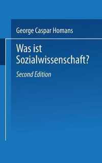 Was ist Sozialwissenschaft?