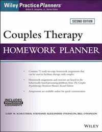 Couples Therapy Homework Planner