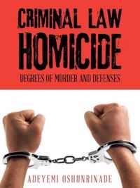 Criminal Law Homicide