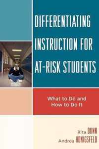 Differentiating Instruction for At-Risk Students