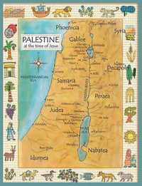 Palestine in the Time of Jesus Map