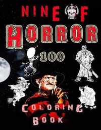 Nine of Horror Coloring Book